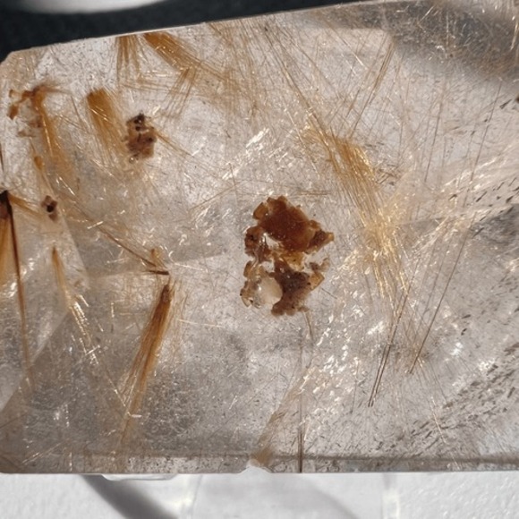 Golden Rutilated Quartz Crystal Freeform - Picture 5 of 16